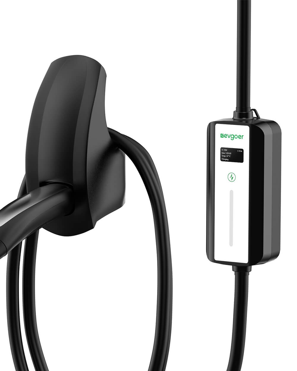 Evgoer Tesla Charger 15A + Charger Mount