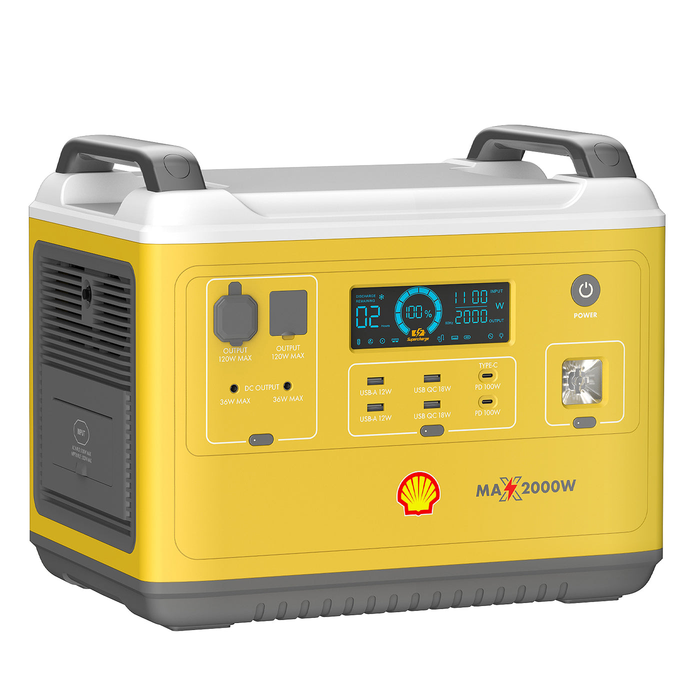 Shell 2000W Portable Power Station 1997Wh