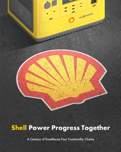 Shell 2000W Portable Power Station 1997Wh