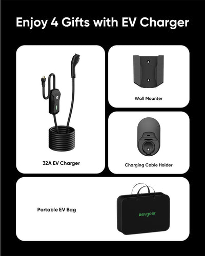 Evgoer J1772 EV Charger 32A Smart Version