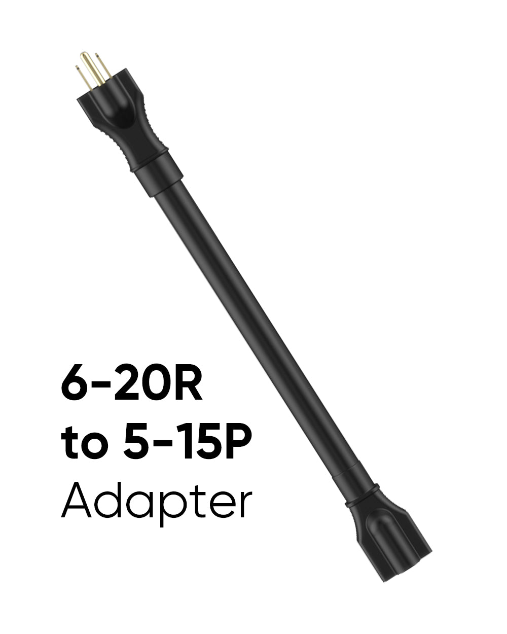 NEMA 6-20R to NEMA 5-15P Adapter