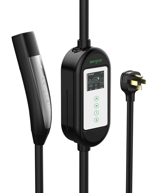 Tesla Portable EV Charger – 9.6kW 40A, 25-Ft Cable, NEMA 14-50 Plug – Fits Model 3/X/Y/S