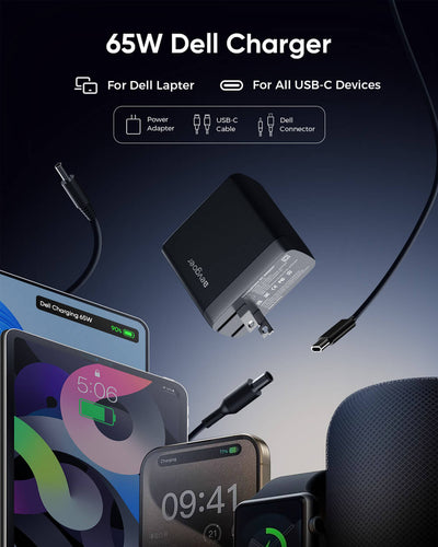 Dell Laptop 65W Charger
