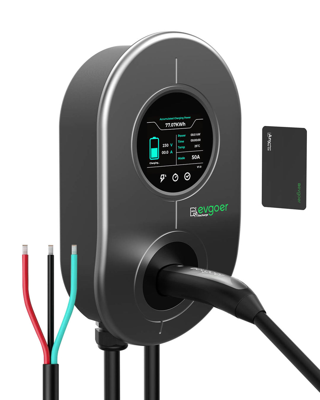 【箱付き美品】テスラTesla Wall Connector Tesla Universal Wall Connector w/ J1772 Adapter +